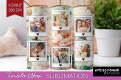 Floral Photo Tumbler PNG - Peony Flower Picture Tumbler Wrap Product Image 1