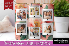 Floral Photo Tumbler PNG - Peony Flower Picture Tumbler Wrap Product Image 1