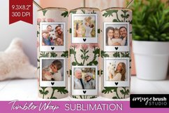 Flowers Photo Tumbler PNG - Vintage Floral Picture Tumbler Product Image 1