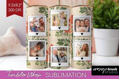 Flowers Photo Tumbler PNG - Vintage Floral Picture Tumbler Product Image 1