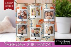 Flowers Photo Tumbler PNG - Vintage Floral Picture Tumbler Product Image 1