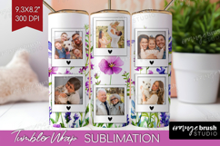Wildflowers Photo Tumbler PNG - Summer Flowers Picture Wrap Product Image 1