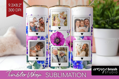 Wildflowers Photo Tumbler PNG - Summer Flowers Picture Wrap Product Image 1