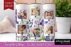 Wildflowers Photo Tumbler PNG - Summer Flowers Picture Wrap Product Image 1