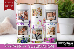 Wildflowers Photo Tumbler PNG - Summer Flowers Picture Wrap Product Image 1