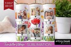 Wildflowers Photo Tumbler PNG - Summer Flowers Picture Wrap Product Image 1