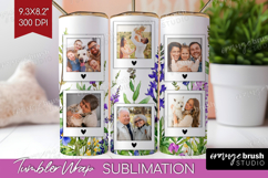 Wildflowers Photo Tumbler PNG - Summer Flowers Picture Wrap Product Image 1