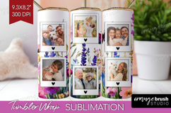 Wildflowers Photo Tumbler PNG - Summer Flowers Picture Wrap Product Image 1