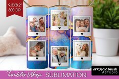 Alcohol Ink Photo Tumbler PNG - Marble Picture Tumbler Wrap Product Image 1