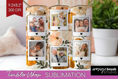 Pumpkun Photo Tumbler PNG - Fall Picture Tumbler Wrap Product Image 1