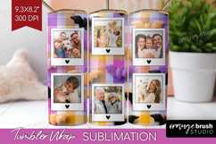 Halloween Photo Tumbler PNG - Spooky Picture Tumbler Wrap Product Image 1