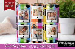 Halloween Photo Tumbler PNG - Spooky Picture Tumbler Wrap Product Image 1
