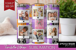Halloween Photo Tumbler PNG - Spooky Picture Tumbler Wrap Product Image 1