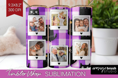 Halloween Photo Tumbler PNG - Spooky Picture Tumbler Wrap Product Image 1