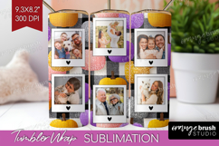Halloween Photo Tumbler PNG - Spooky Picture Tumbler Wrap Product Image 1