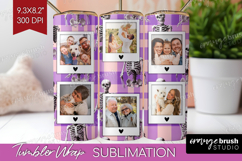 Halloween Photo Tumbler PNG - Spooky Picture Tumbler Wrap Product Image 1
