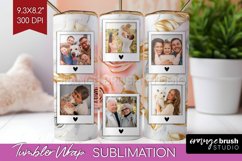 Rose Photo Tumbler PNG - Floral Picture Tumbler Wrap Product Image 1