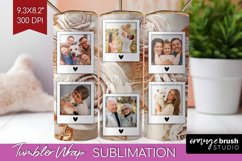 Rose Photo Tumbler PNG - Floral Picture Tumbler Wrap Product Image 1