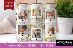 Rose Photo Tumbler PNG - Floral Picture Tumbler Wrap Product Image 1