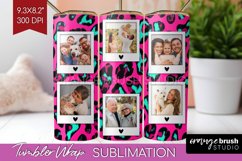 Leopard Print Photo Tumbler PNG - Animal Pattern Picture Product Image 1