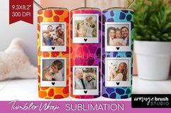 Leopard Print Photo Tumbler PNG - Animal Pattern Picture Product Image 1