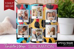 Leopard Print Photo Tumbler PNG - Animal Pattern Picture Product Image 1