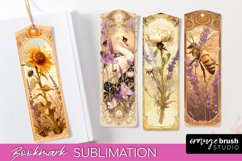 Vintage Scrapbook Bookmark Sublimation - Ephemera Bookmarks Product Image 1