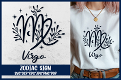 Virgo Zodiac Sign SVG. Horoscope Symbol Laser Cut File. Product Image 1