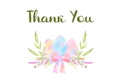 Watercolor easter png clipart. Happy easter animal Product Image 6