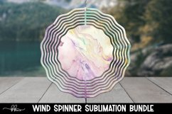 Pastel Watercolor Wind Spinner Bundle | 6 Premium Designs Product Image 3
