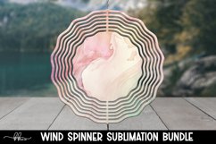 Pastel Watercolor Wind Spinner Bundle | 6 Premium Designs Product Image 6