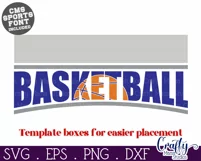 Basketball Shirt Svg | Basketball Svg | Basketball Mascot 6 Product Image 2