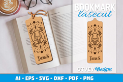 Zodiac Bookmark Lasercut | Bookmark Design Lasercut BUNDLES Product Image 11