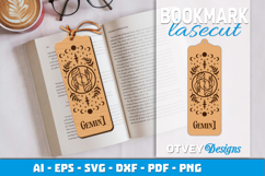 Zodiac Bookmark Lasercut | Bookmark Design Lasercut BUNDLES Product Image 12