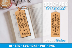 Zodiac Bookmark Lasercut | Bookmark Design Lasercut BUNDLES Product Image 4