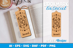 Zodiac Bookmark Lasercut | Bookmark Design Lasercut BUNDLES Product Image 8