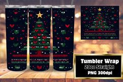 VIBRANT 20oz Gift Tumbler Design , Holiday Product Image 1