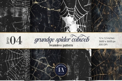 Spooky Grunge Cobweb Digital Papers |Spooky Digital Paper Product Image 1