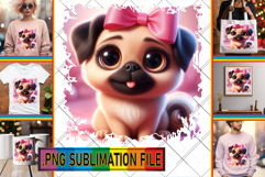 LUMINOUS Sublimation Gift Ideas, 3D Dog Product Image 1