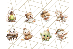 Old West Ghost Halloween PNG Clipart Product Image 4