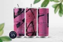 Cracked Pink Paint Wall | Grunge Texture Background Product Image 2