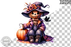 Halloween Scarecrow Sublimation - Clipart PNG Design Product Image 1
