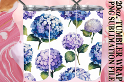 GIFT OF CHEER 20oz TUMBLER WRAP, Flower Pattern Product Image 1