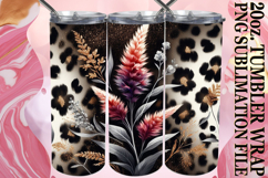 BRIGHT ADVENTURES 20oz TUMBLER WRAP, Leopard Prints Product Image 1