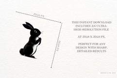 Cute Easter Bunny Clipart Product Image 6
