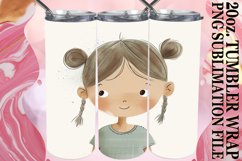 Colorful Magic Moments: Watercolor Kids Tumbler Product Image 1