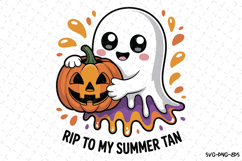 Rip to my summer tan Svg | Halloween Svg | Svg Cut Files Product Image 1