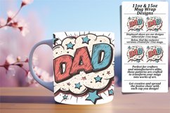 Heartfelt Dad Mug Sublimation Product Image 1