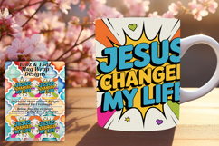 Radiant 15oz Mug Wrap Png Template , Religious Product Image 1