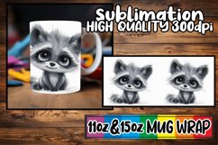 Adorable Watercolor Creatures Mug Sublimation Product Image 1